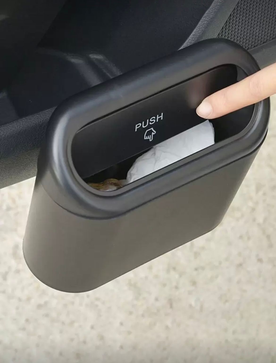 Mini Car Trash Can