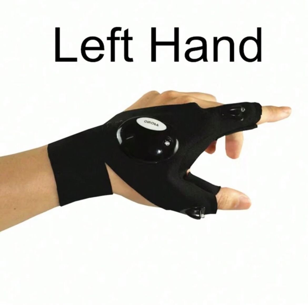 LED fishing gloves - Battery based