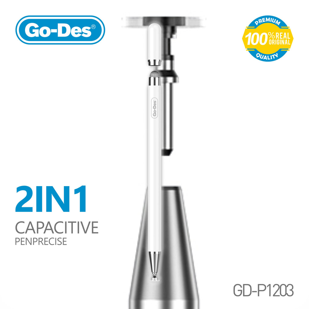 Go-Des GD-P1203 2 in 1 capacitive touch pen