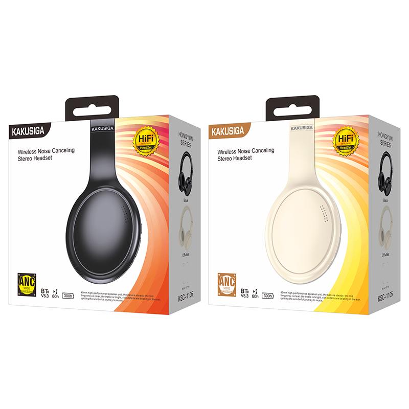Active Noise Cancellation Wireless Headphones