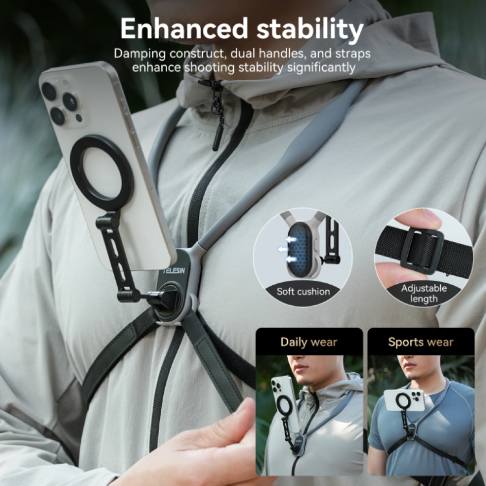 TELESIN SMARTPHONE MAGNETIC NECK HOLDER MAX