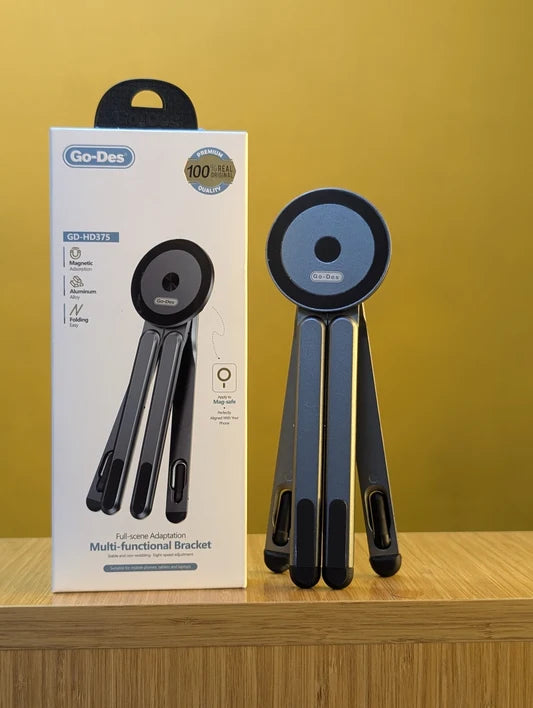 GO-DES Multi-Functional Stand for Phone, Tablet & Laptop