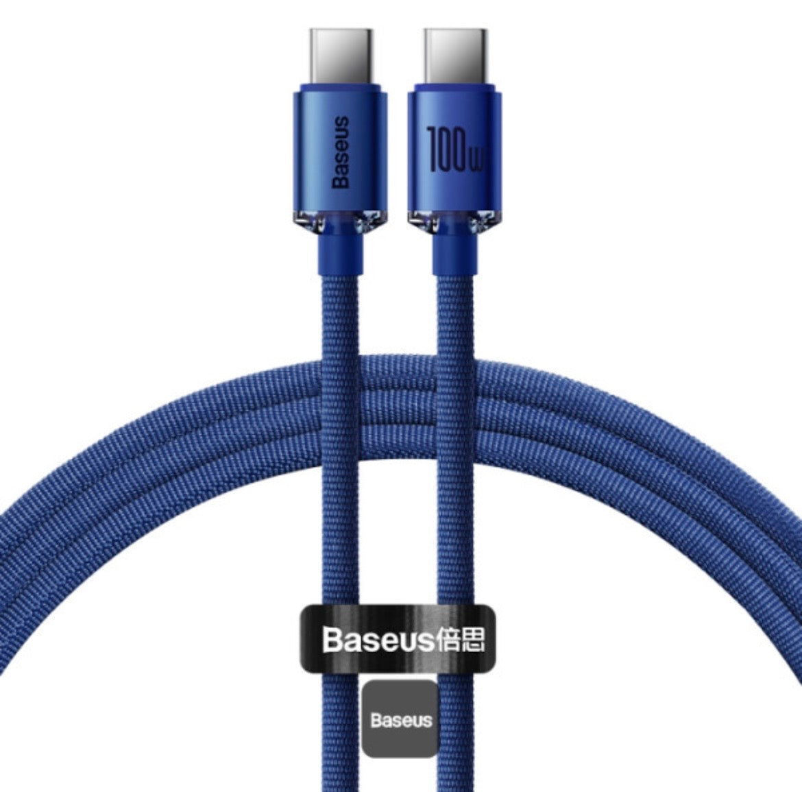 Baseus Crystal Shine Series Fast Charging Data Cable Type C to Type C 100W