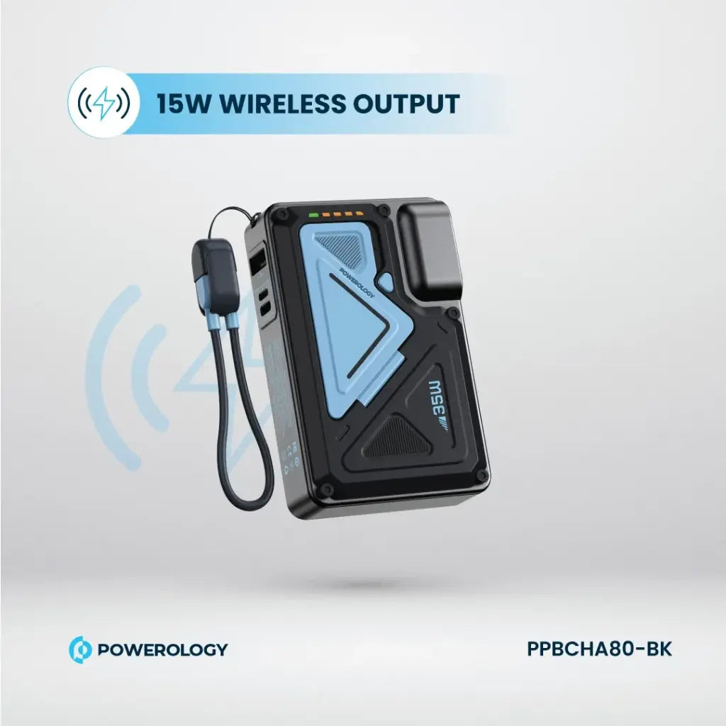 Powerology 10000mAh Wall Charger MagSafe Power Bank