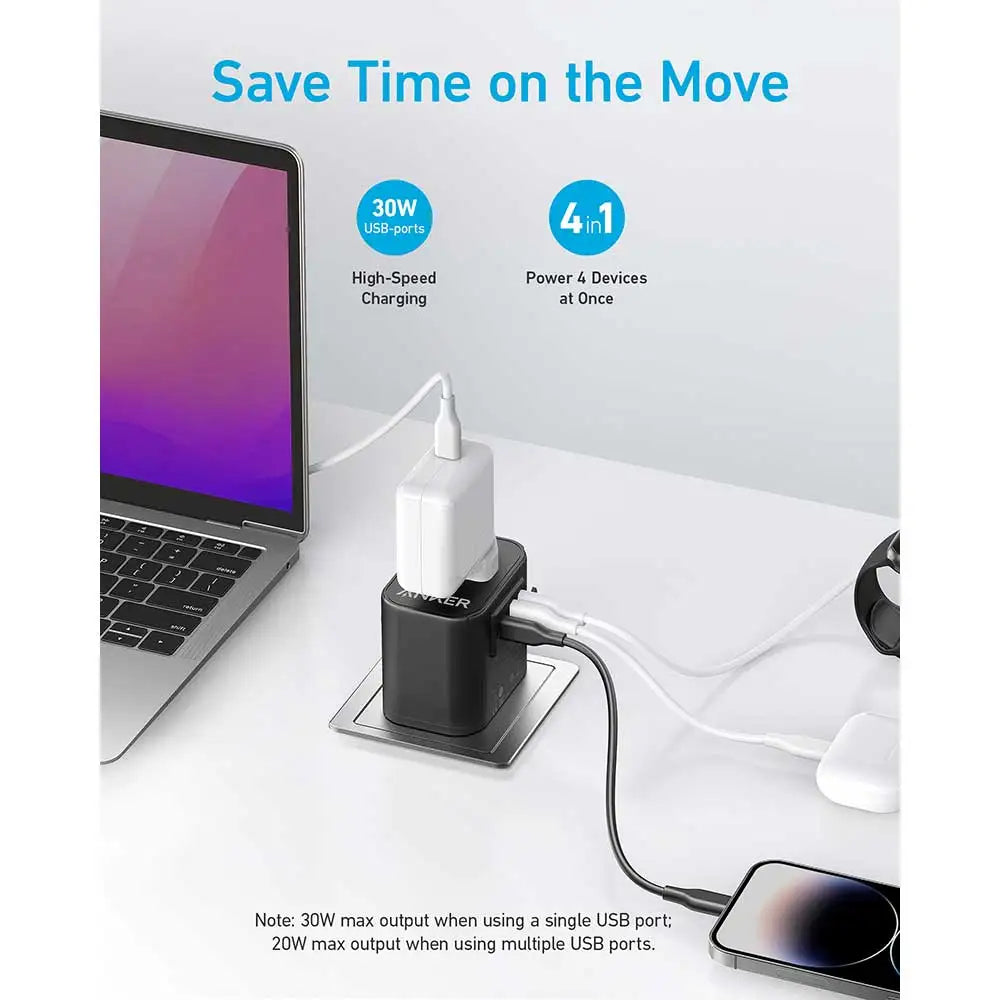 Anker Travel Adapter (4 in 1) A9212K11