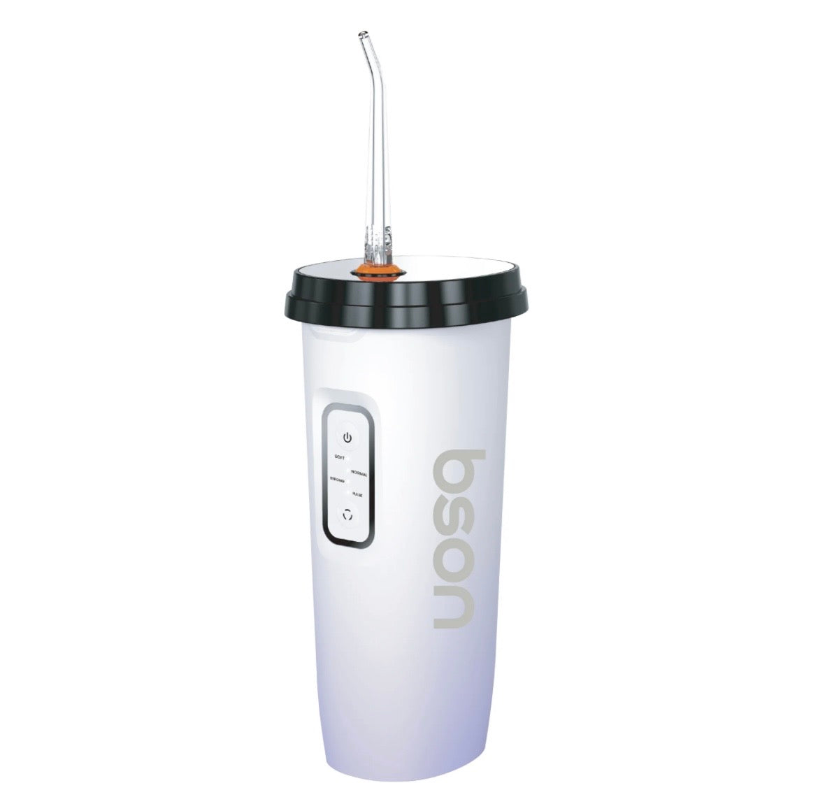 BSON Water Flosser With Built-In Mirror, 60 PSI Pressure, 4 Cleaning Modes, 200ml Tank, And Long-Lasting 30-Day Battery Life, IPX7 Waterproof.