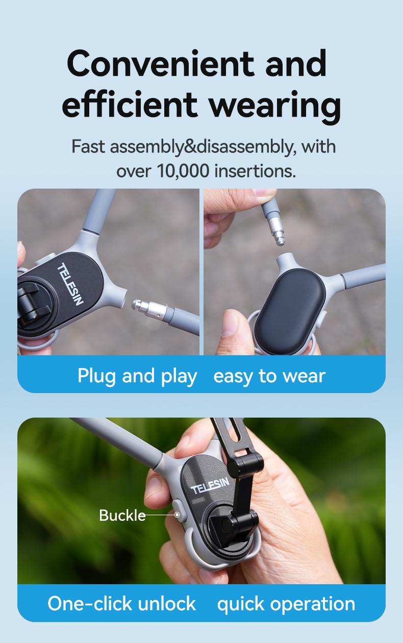 TELESIN SMARTPHONE MAGNETIC NECK HOLDER MAX