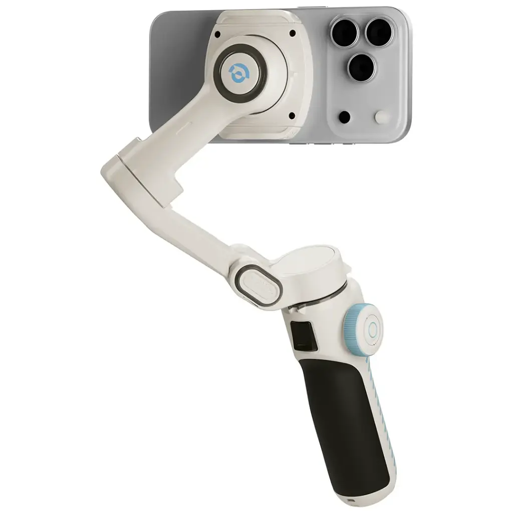 Powerology Magwave 3-Axis Magnetic Smart Phone Gimbal - White
