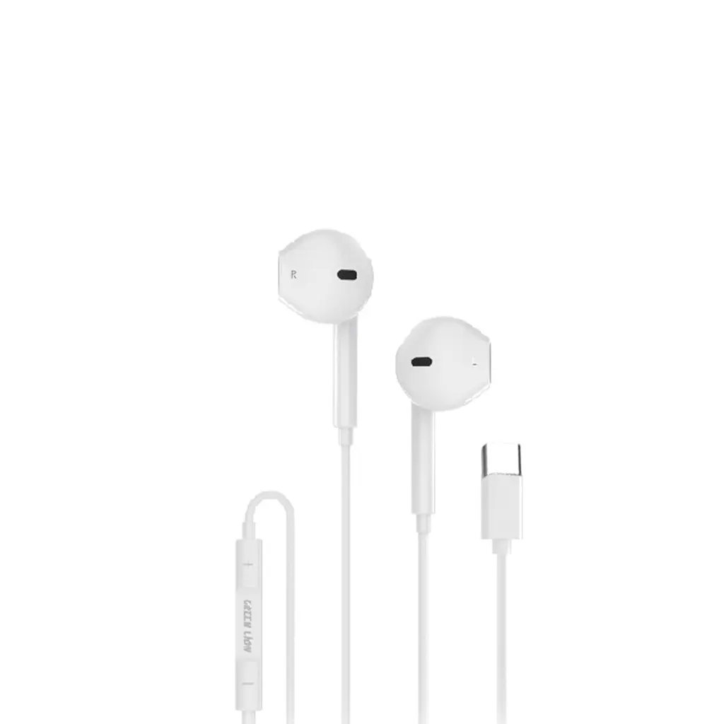Green Lion Stereo Earphones | Type C connector