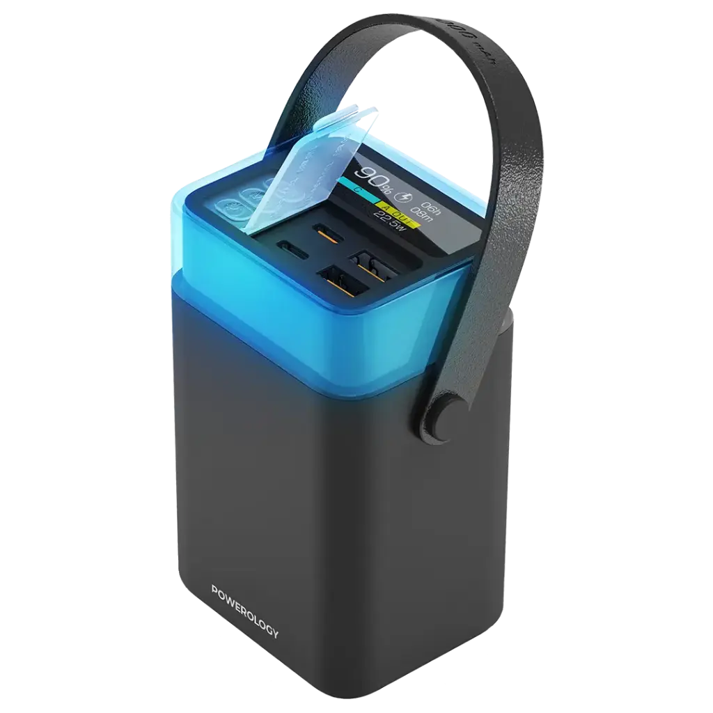 Powerology Halo Beam 40000mAh Power Bank PD 65W