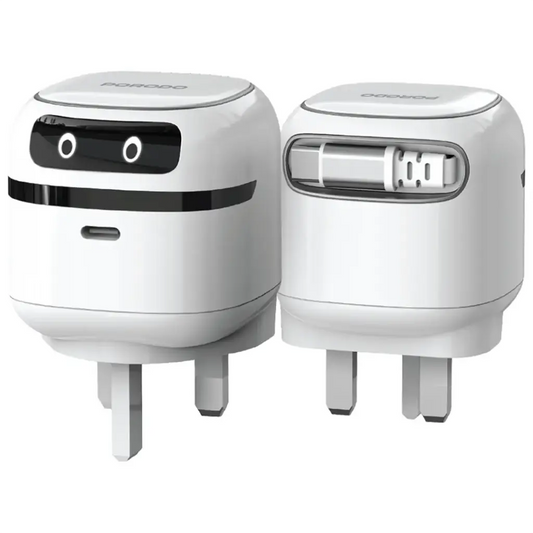 Porodo Ayuon Mini Travel Charger PD 65W - White