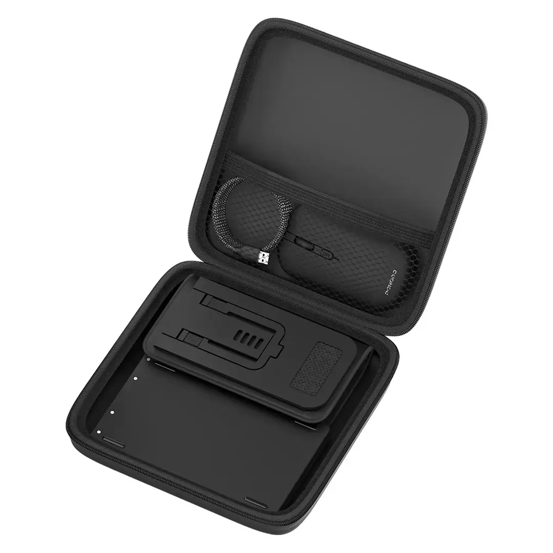 Porodo 6-In-1 Keyboard & Mouse Set - Black