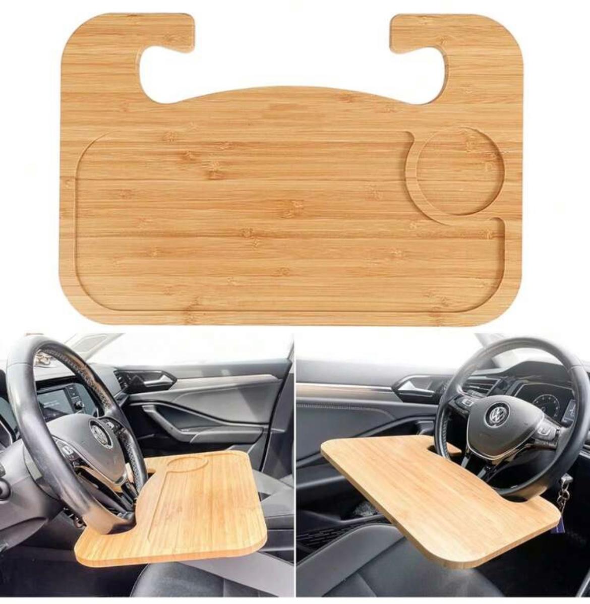 Steering Wheel Tray - Wooden