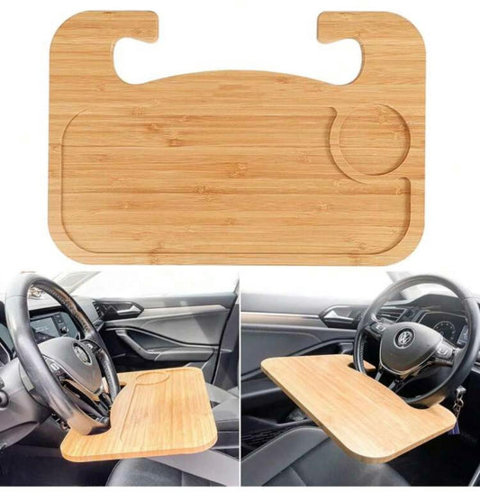 Steering Wheel Tray - Wooden