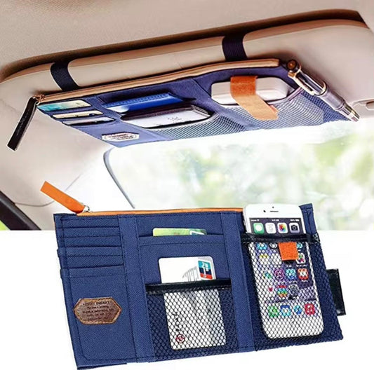 Car sun visor Accessories organizer