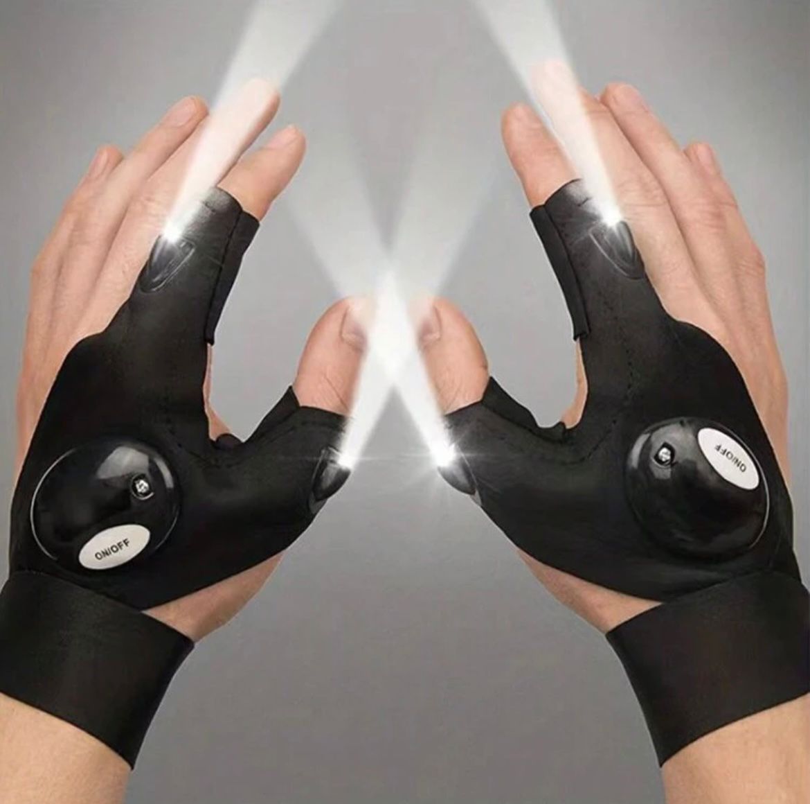 LED fishing gloves - Battery based