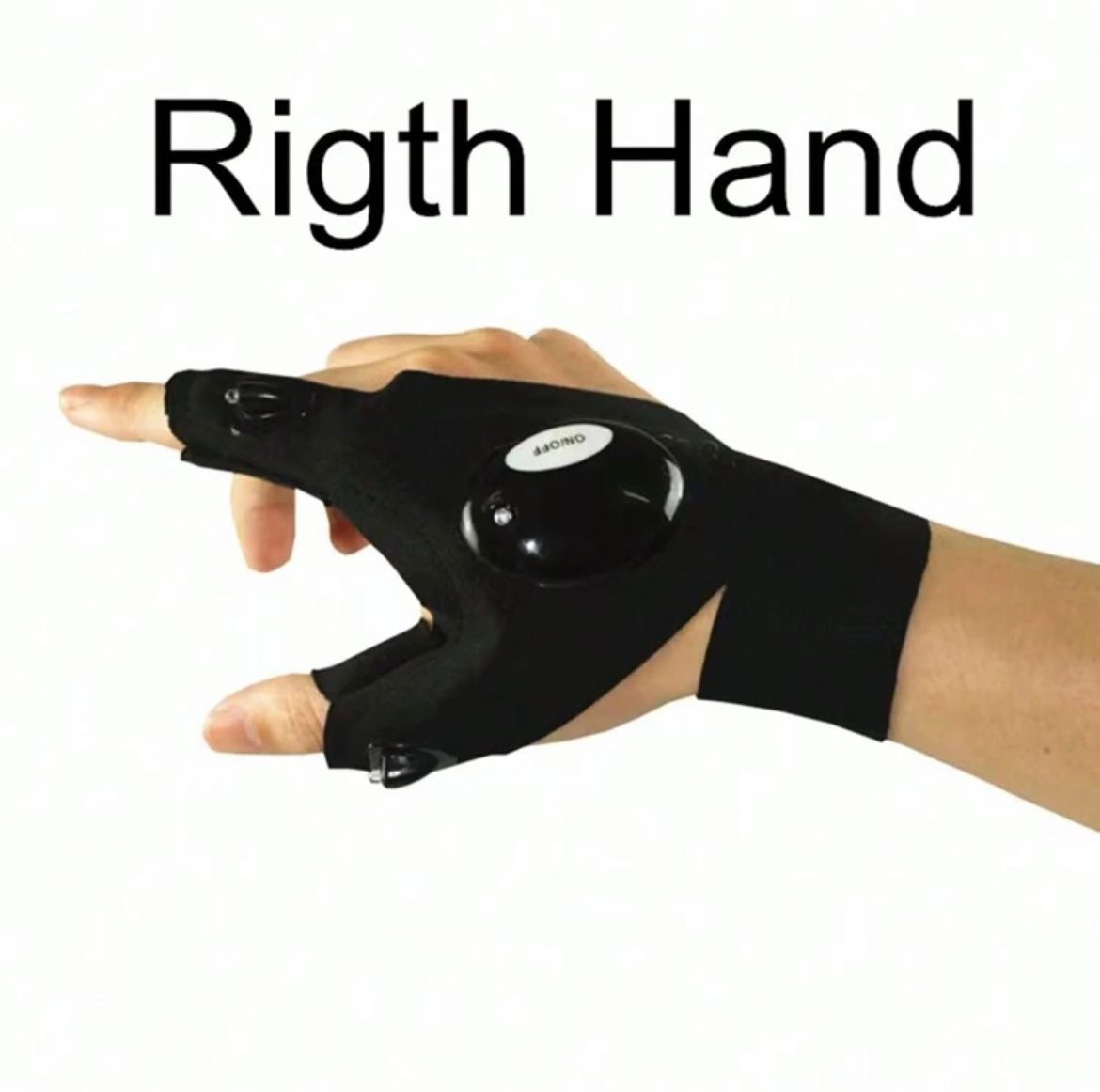 LED Fishing gloves - Rechargeable