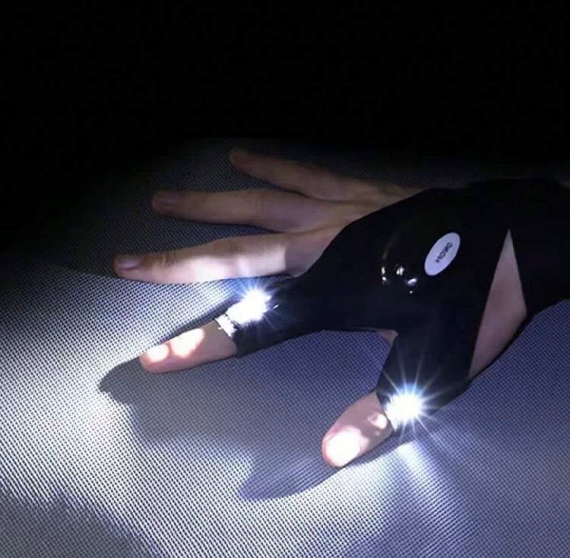 LED fishing gloves - Battery based