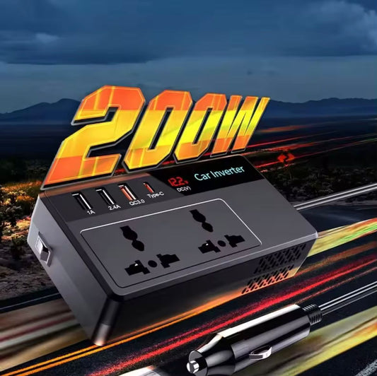 UK 200W Car Inverter
