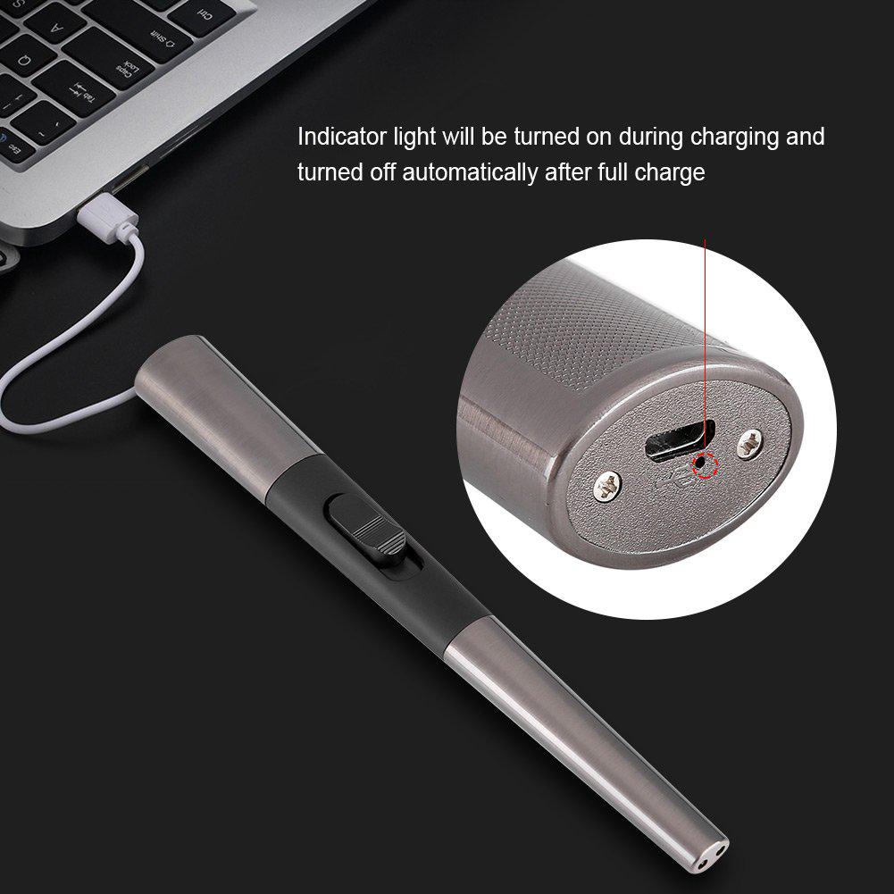 Luxurious Electric Lighter ,candle lighter,Windproof,  safety switch