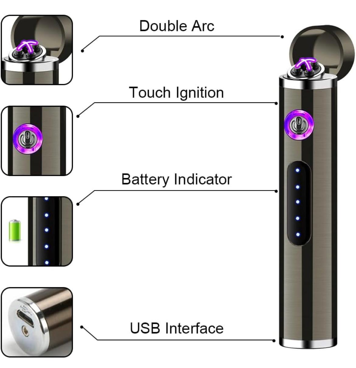 Flameless Windproof Electric Lighter