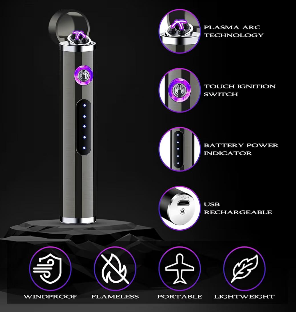Flameless Windproof Electric Lighter