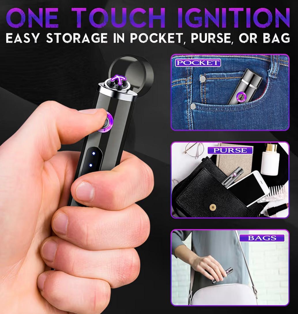 Flameless Windproof Electric Lighter