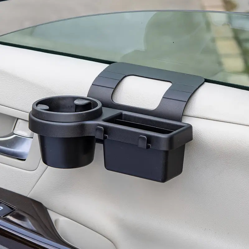 منظم باب السيارة 4 في 1 مثبت بجانب نافذة السيارة | Car window organizer installed