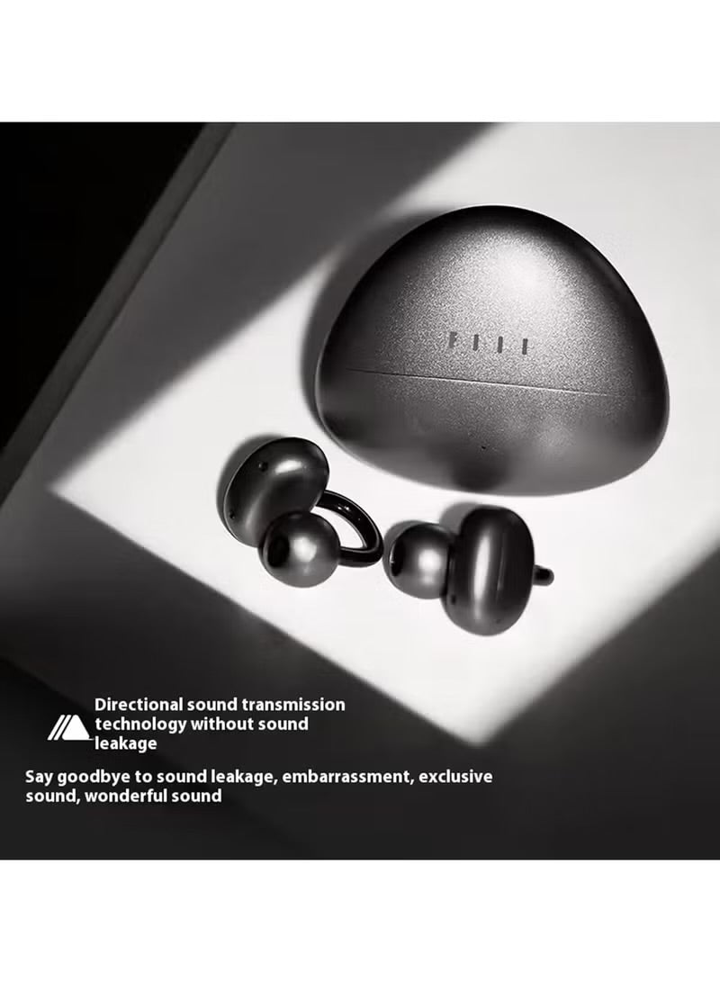 FIIL C1 clip-on open-ear Bluetooth 5.4 earbuds and charging case