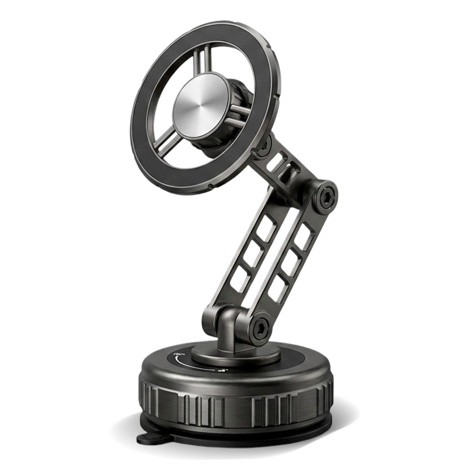G198S magnetic car phone holder black with 360 degree rotation and adjustable arm