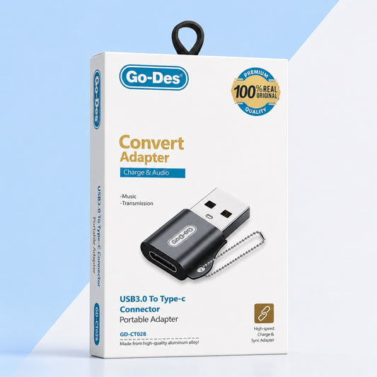 Go-Des GD-CT028 USB-C to USB-A Adapter