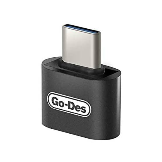 Go-Des GD-CT08 Type-C to USB OTG Adapter side view