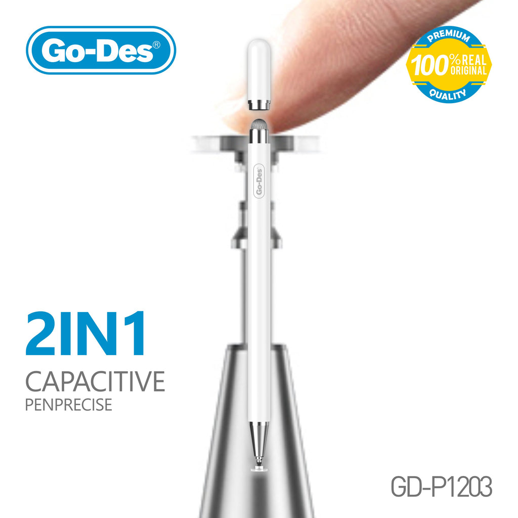 Go-Des GD-P1203 capacitive pen touch operation