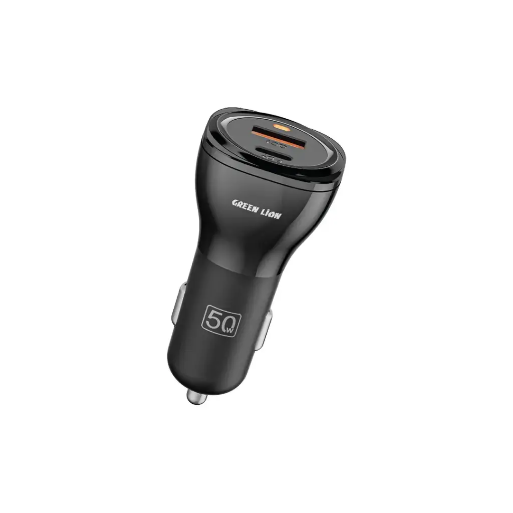 Green Lion Dual Port 50W Car Charger