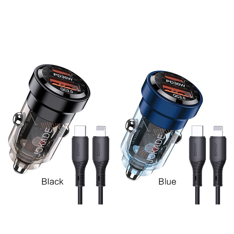 48W Car Charger + Free iphone cable