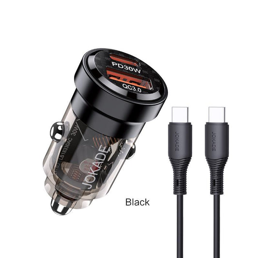 48W Car Charger + Free type C cable