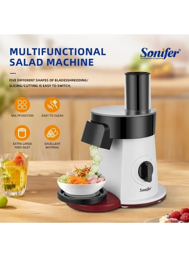 Sonifer multifunctional salad maker SF-5551 200W slicing and shredding machine