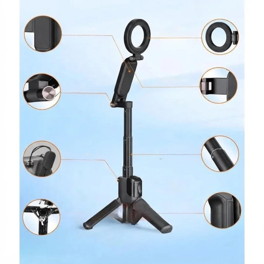Black WONEW Z3 MagSafe grip stand feature overview and design details