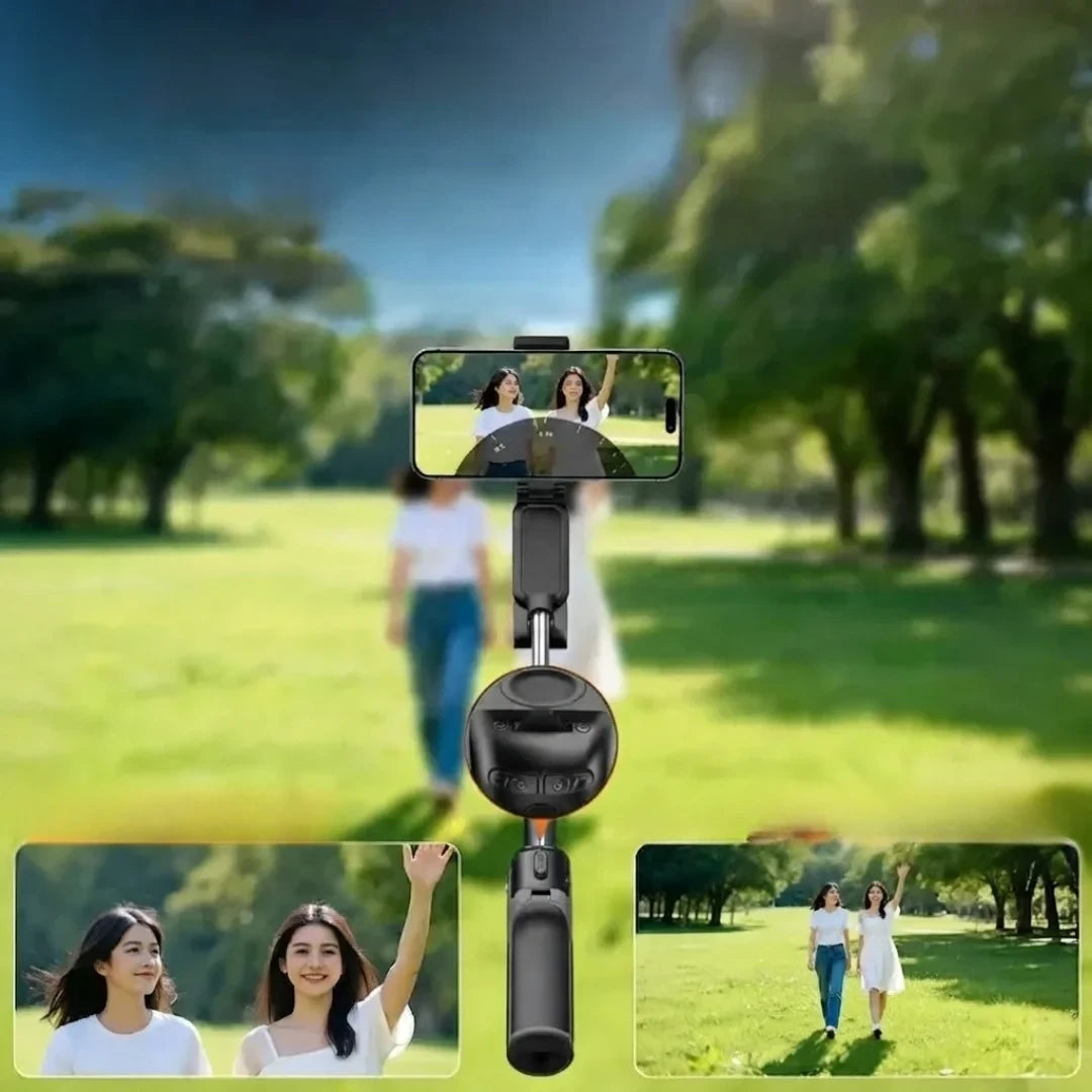 WONEW Z3 magnetic grip stand used outdoors for phone video shooting
